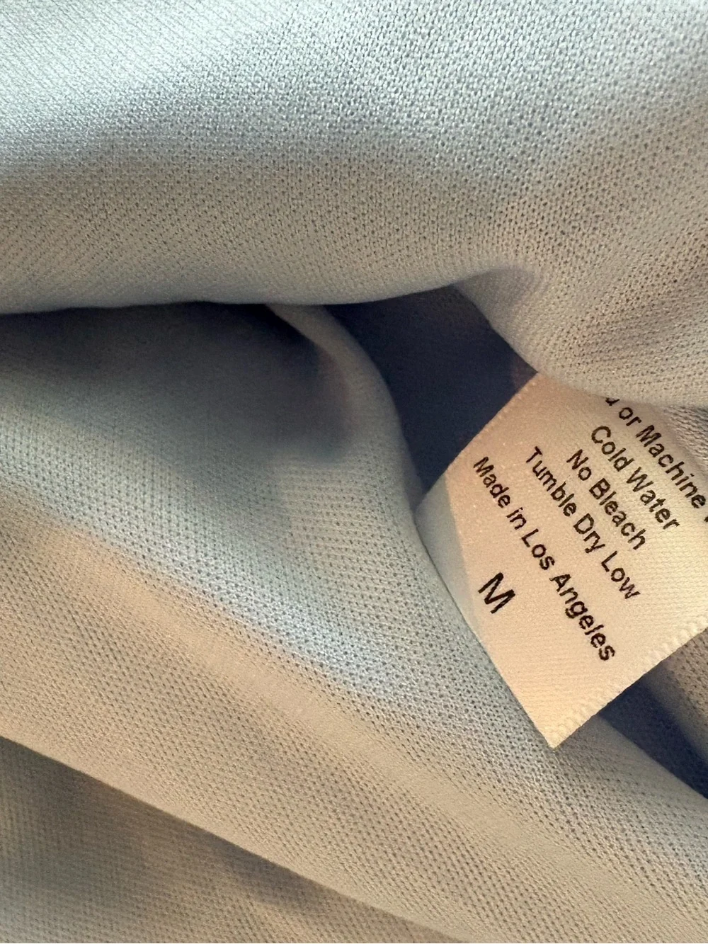 Lucy in the Sky Powder Blue Ruched Mini Ruffle Dress Medium Hoco Party Bodycon - Picture 7 of 8